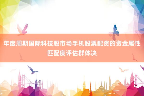 年度周期国际科技股市场手机股票配资的资金属性匹配度评估群体决
